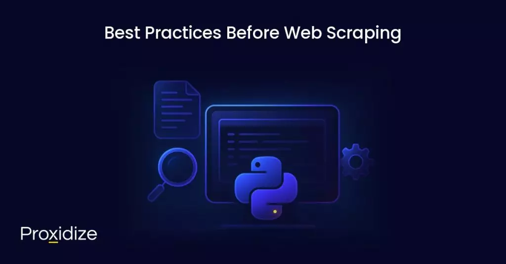 a drawing of the python logo, a browser and a magnifying glass under the title 
