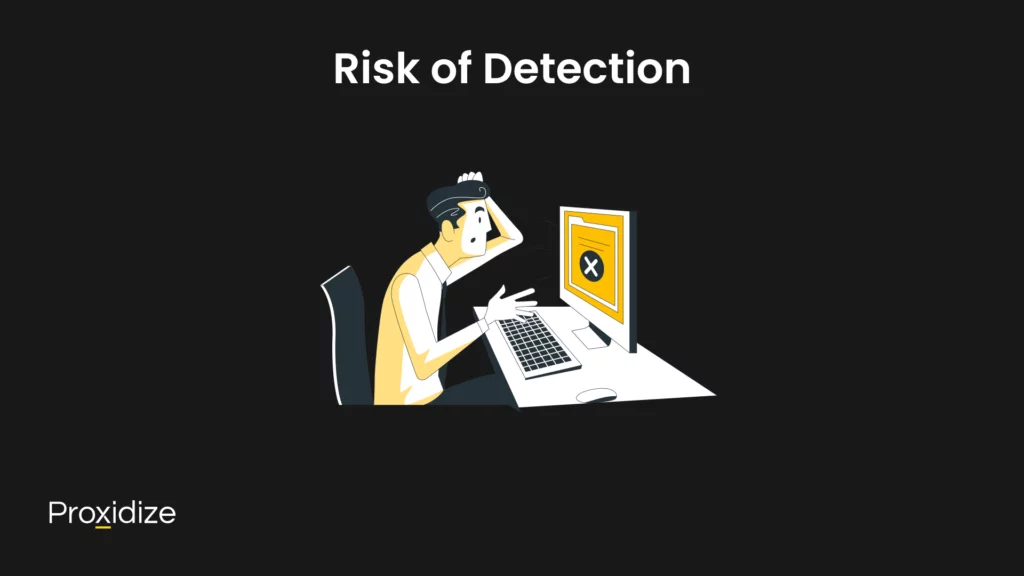 A drawing of a man looking shocked at a computer screen with an X on it under the title