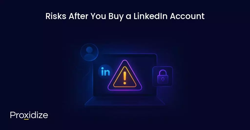 Risks of purchasing LinkedIn accounts