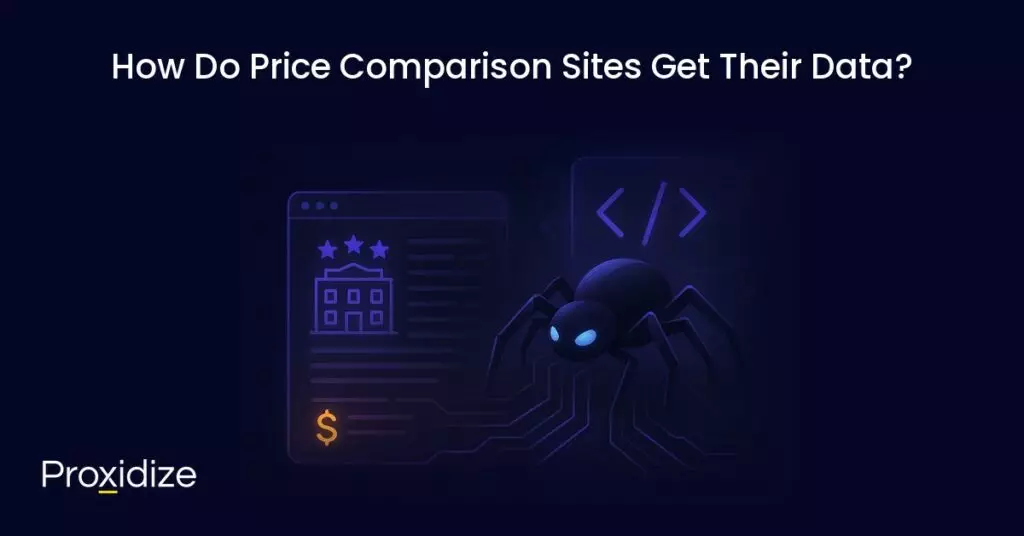 a spider, code, and a price comparison site under the title