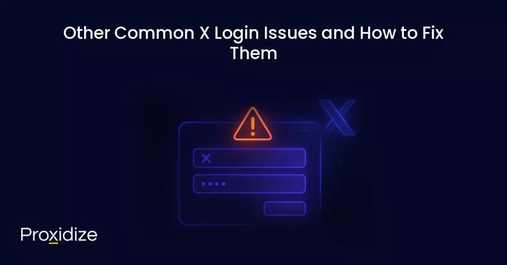 a drawing of an x login menu under the title 