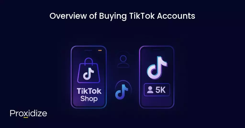A drawing of two phones with the tiktok logo and tiktok shop under the title 
