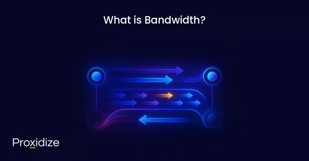 Image showing arrows on a highway. Text above reads