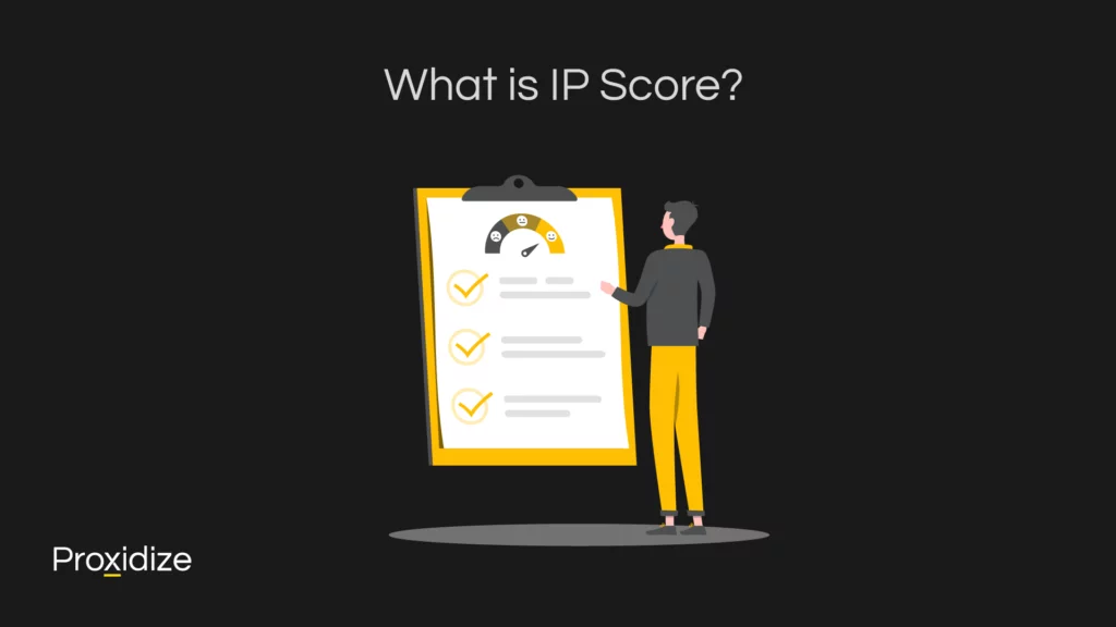 A drawing of a man looking at a chart under the title