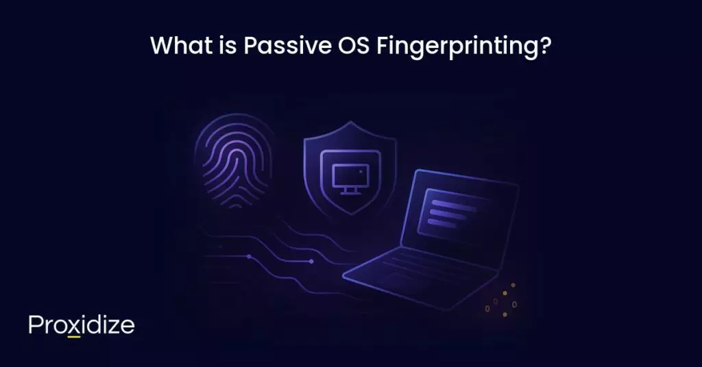 A drawing of a laptop and a fingerprint under the title